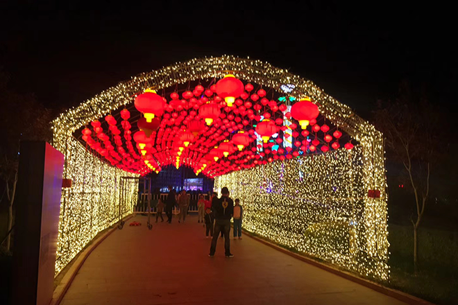 沈阳灯笼春节景观亮化