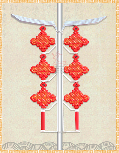 LED上合中国结 三联串